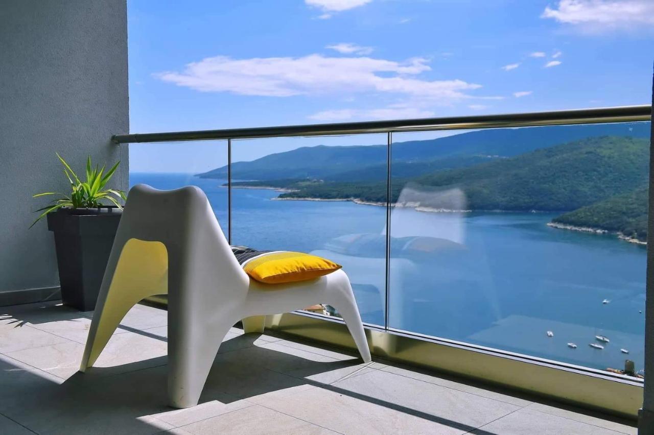 Apartment Vanilla I With Beautiful Seaview Rabac Exteriör bild